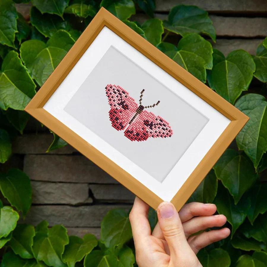 12 Mini Diamond Paintings | Butterflies | Diamond Painting