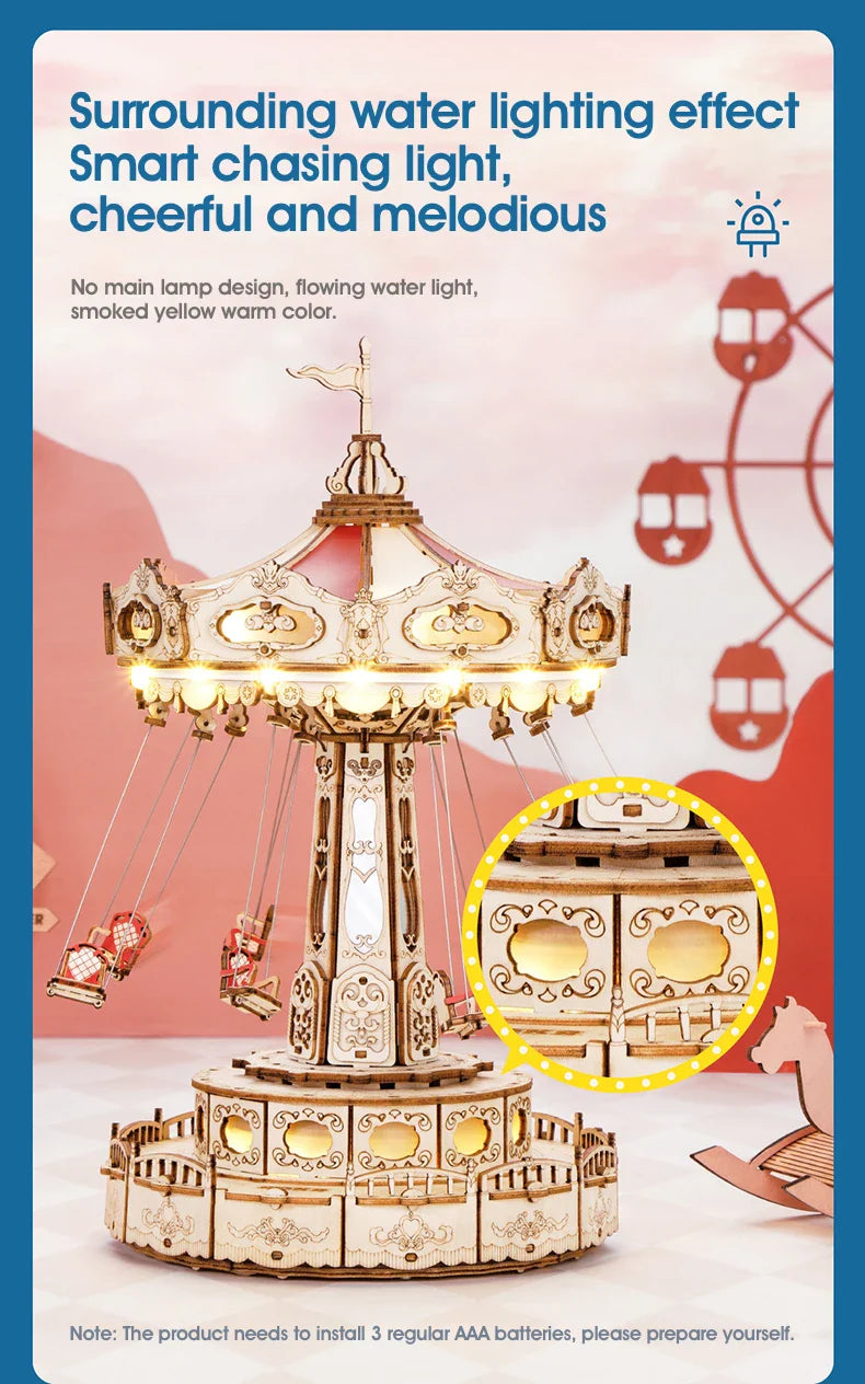 Swing Ride | Wooden Construction Kits