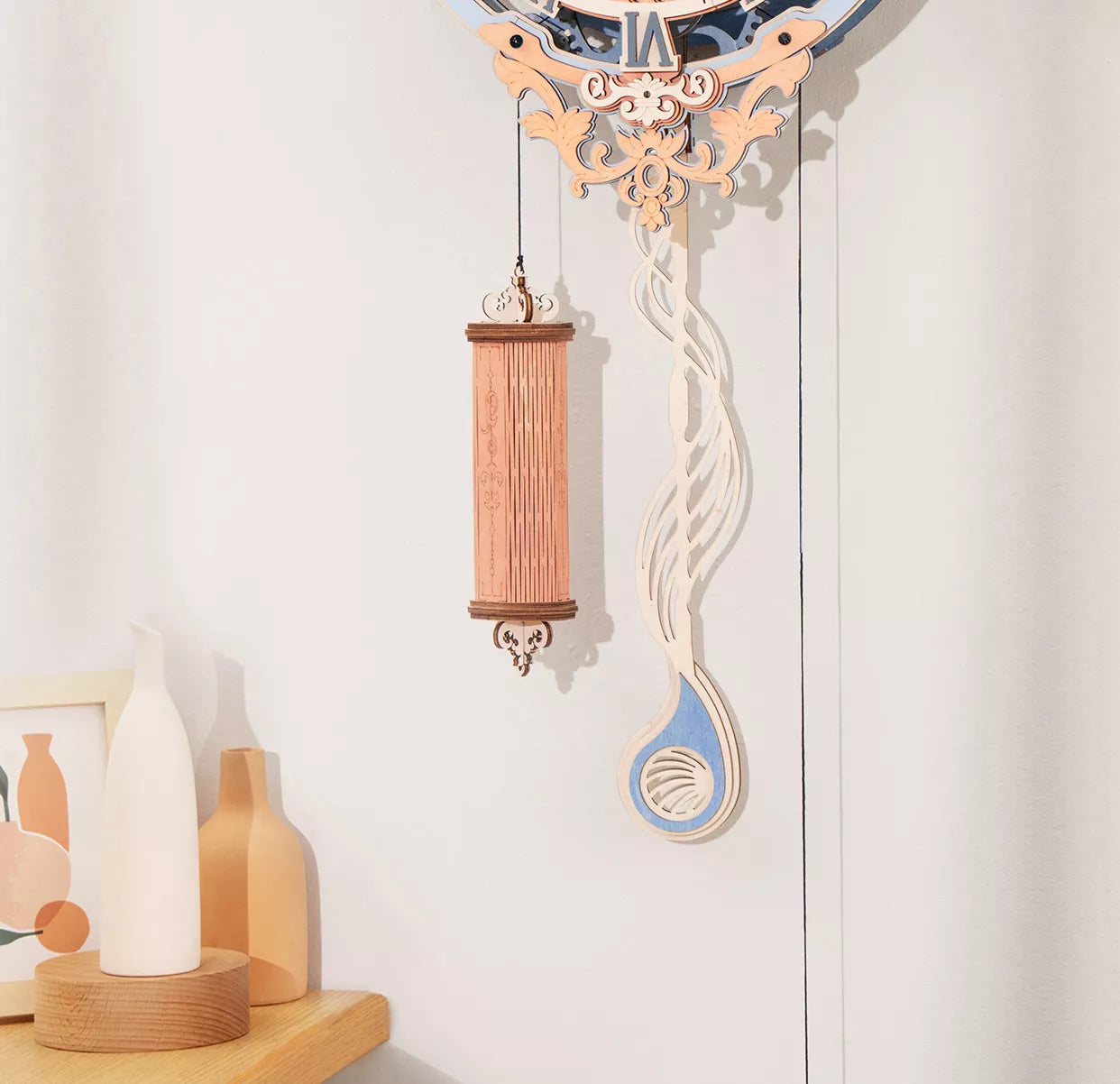 Hinged Clock | Wooden Construction Kits