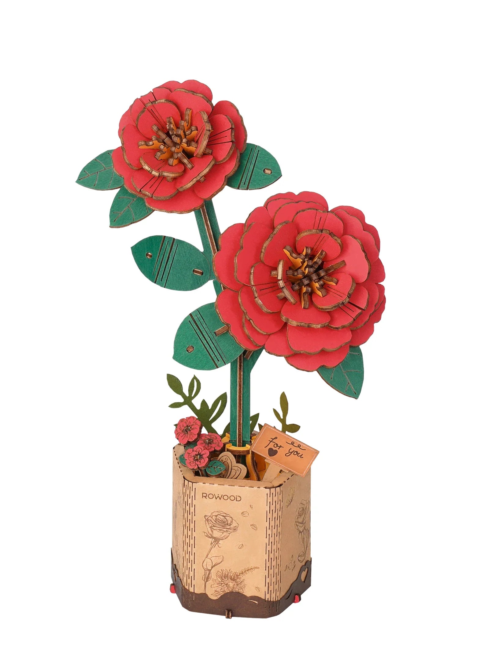 Flowers | Wooden Construction Kits