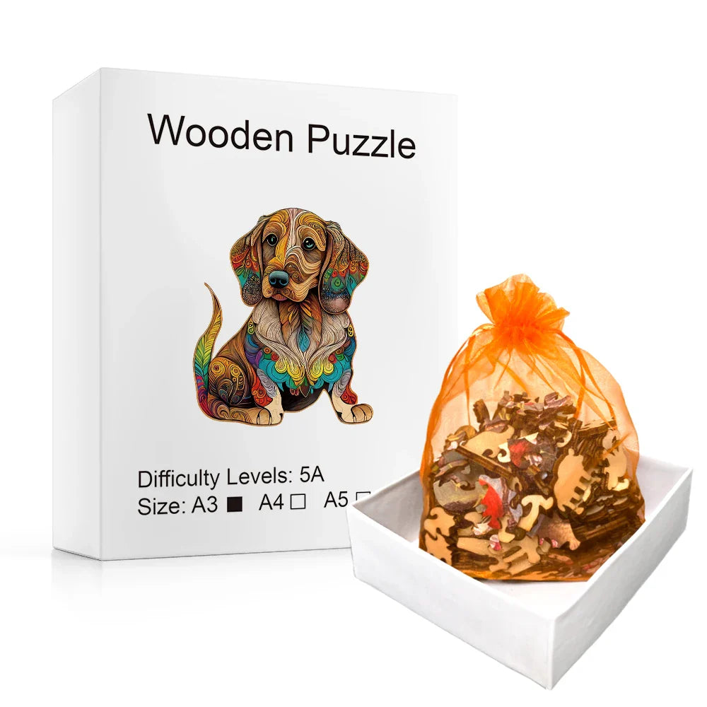 Beautiful Dog | Wooden Puzzle