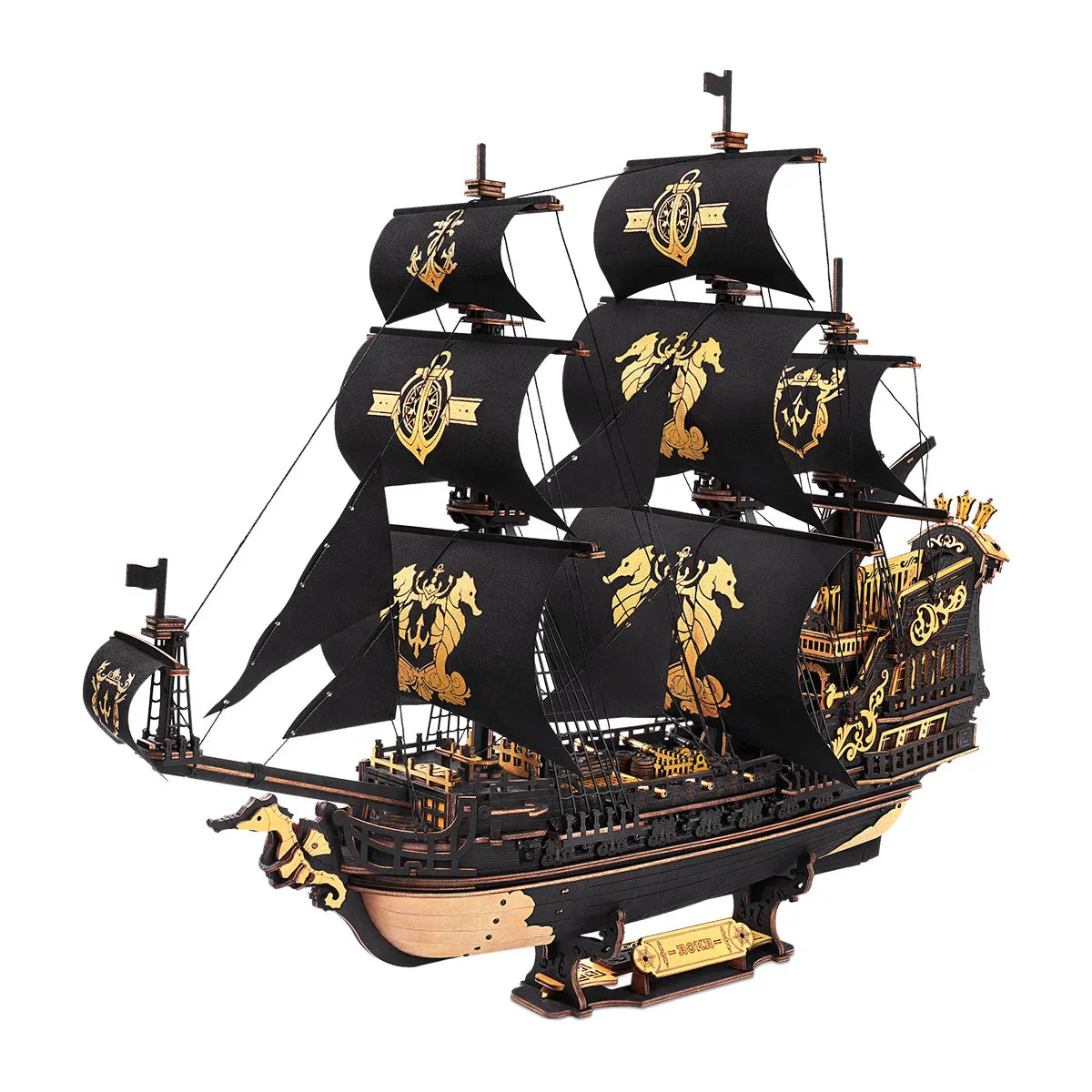 Pirate Ship | Wooden Building Kit