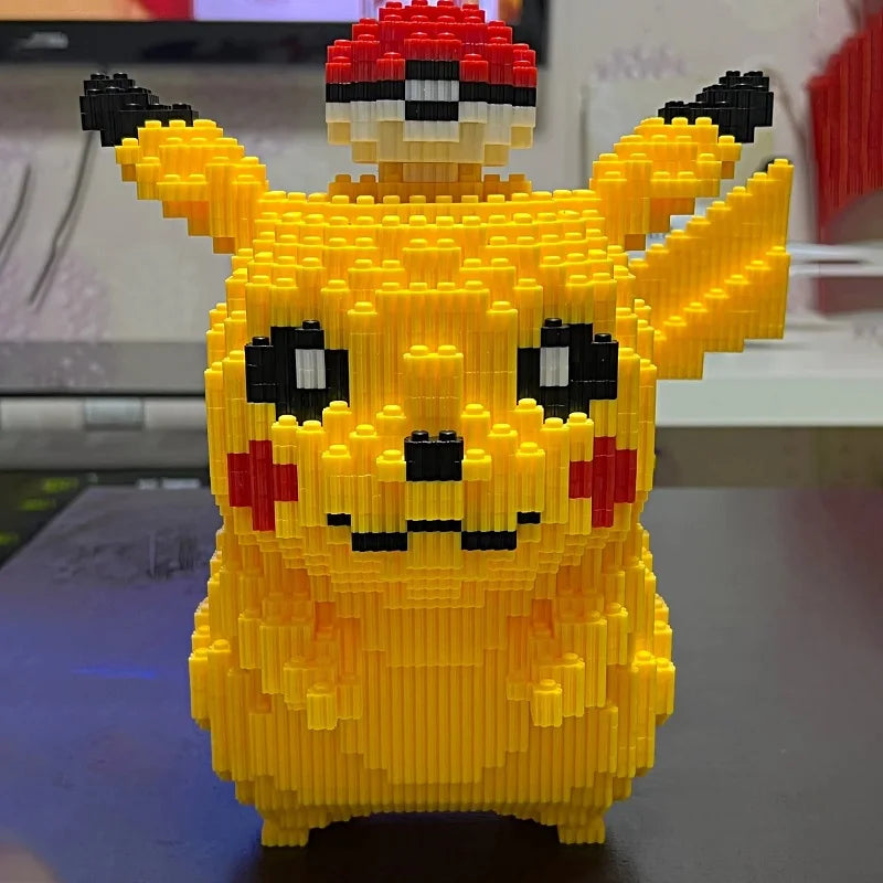 Yellow Lightning Beast with Ball | Building Blocks