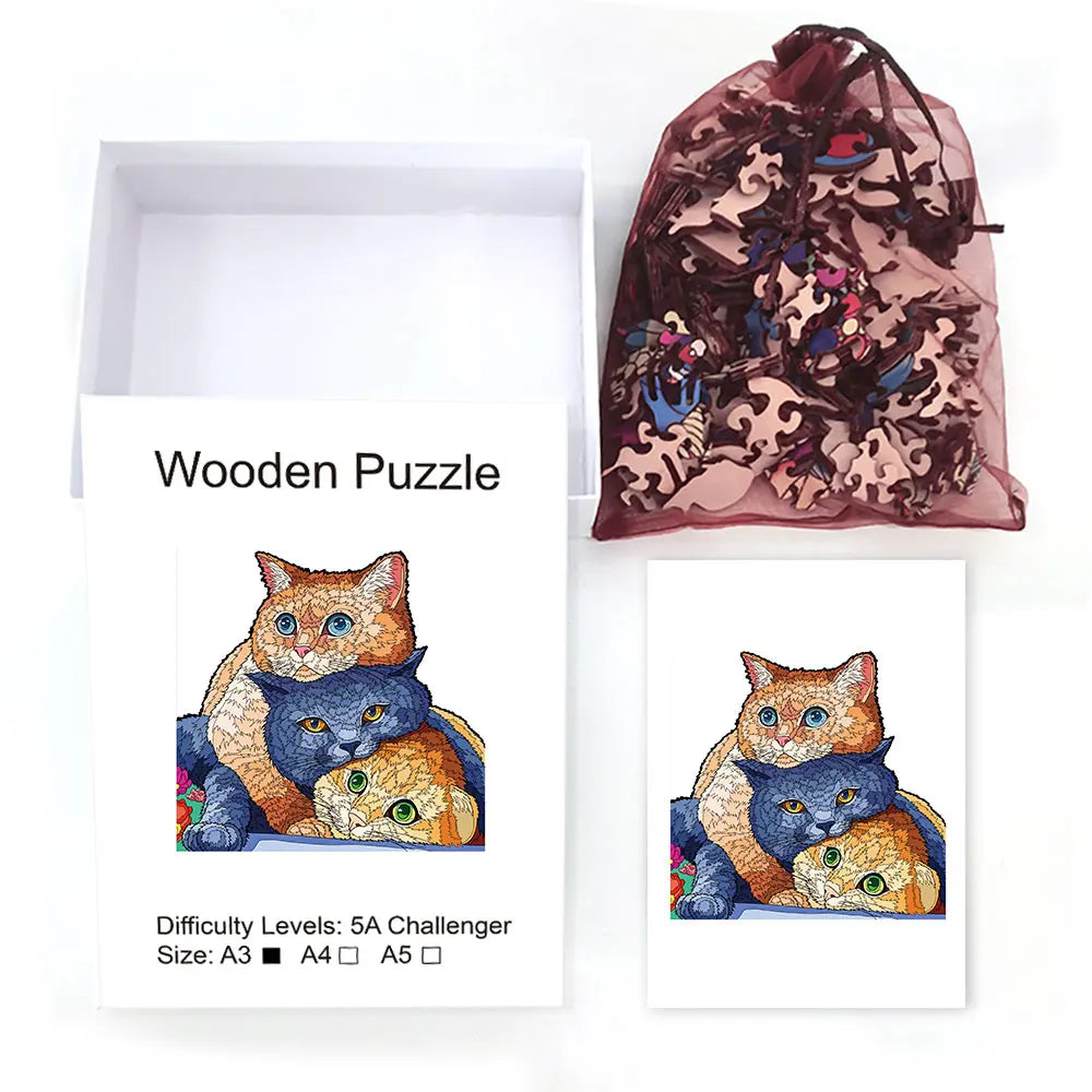 Cute cats | Wooden Puzzle
