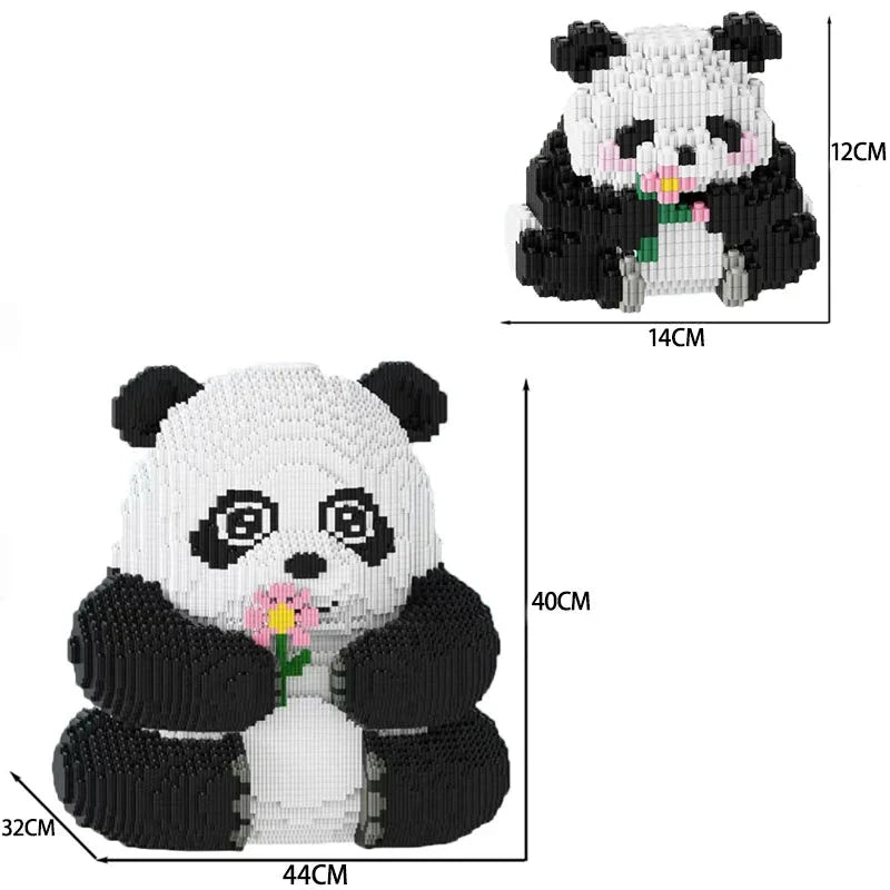 Mega and Small Panda | Building Blocks