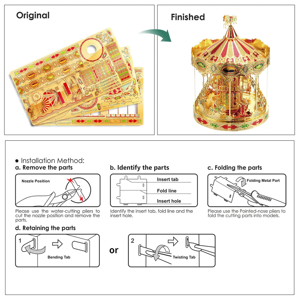 Drum Mill | Metal Puzzle