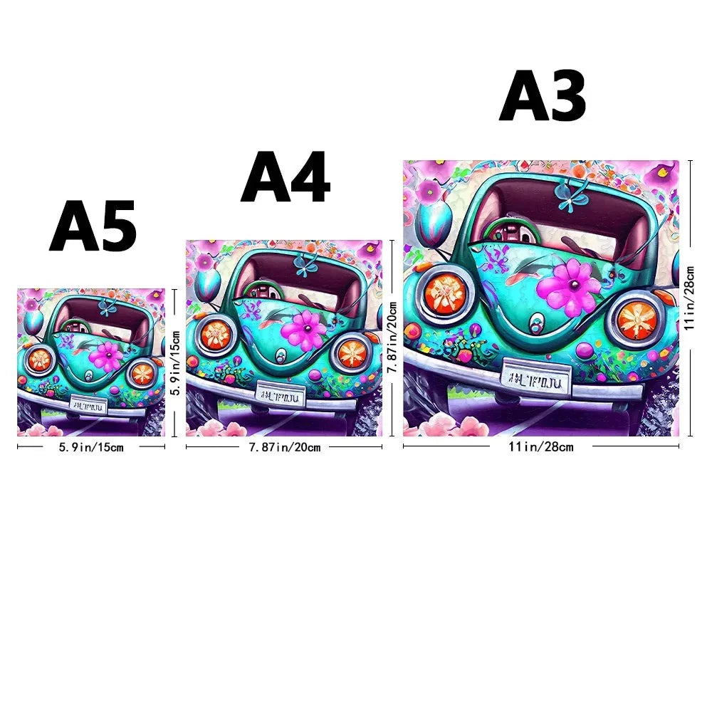 Cute Car | Wooden Puzzle