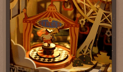Carnival Music Box | Wooden Building Kits