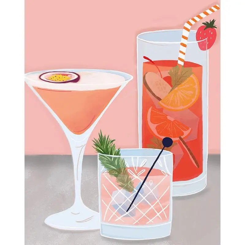 Delicious Drinks | Paint by Numbers