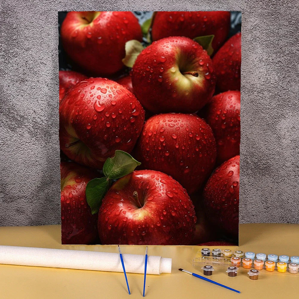 Apples | Number Painting
