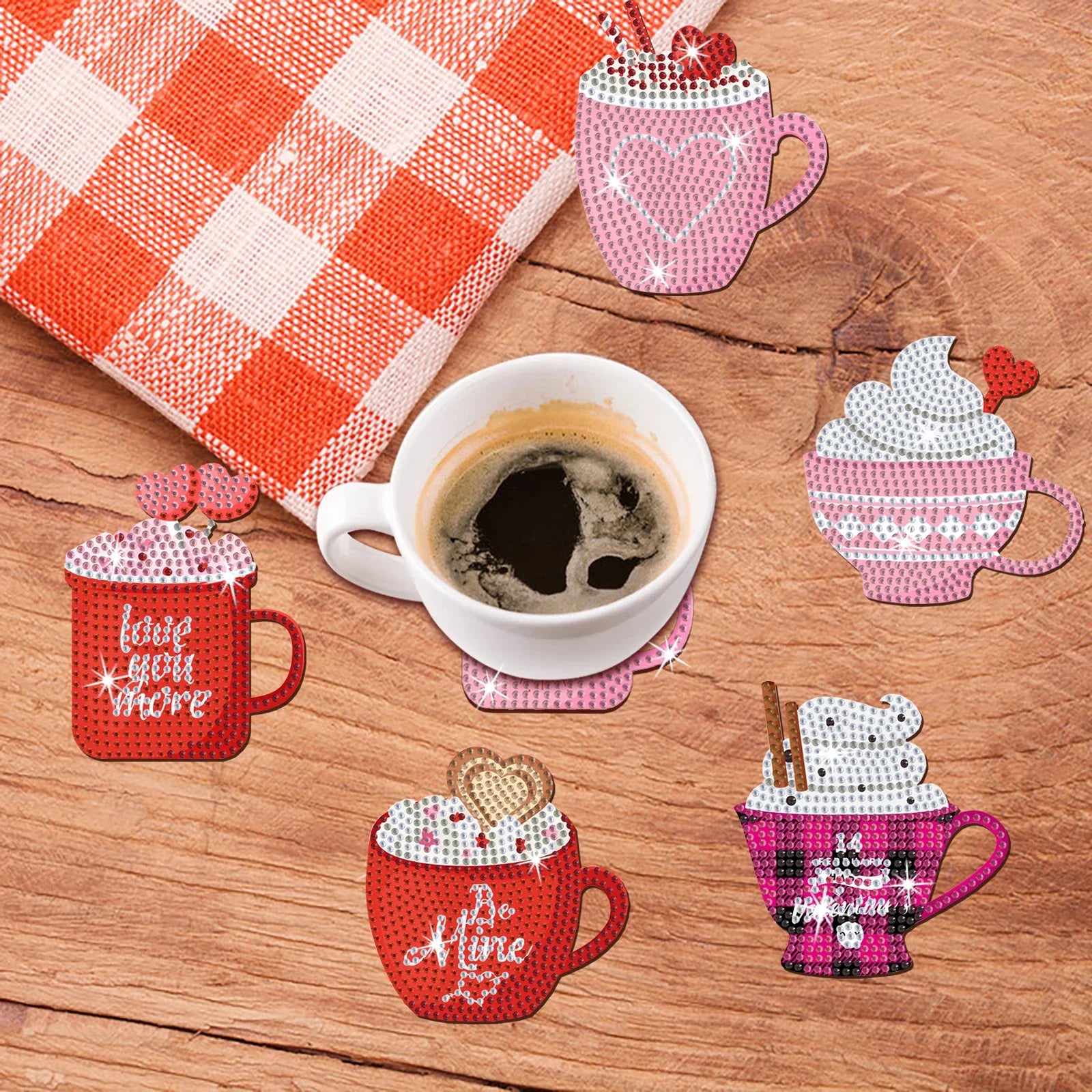 Drink Coasters | Diamond Painting