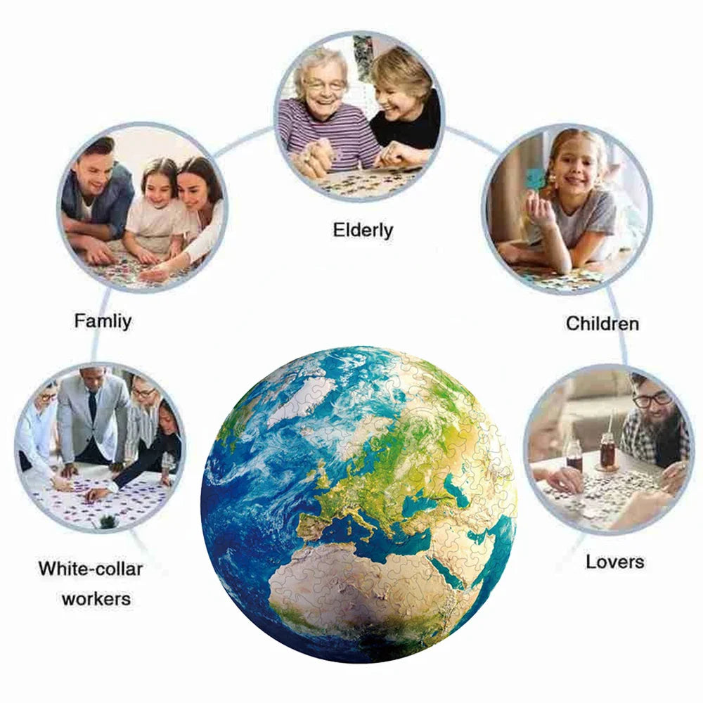 Earth | Wooden Puzzle