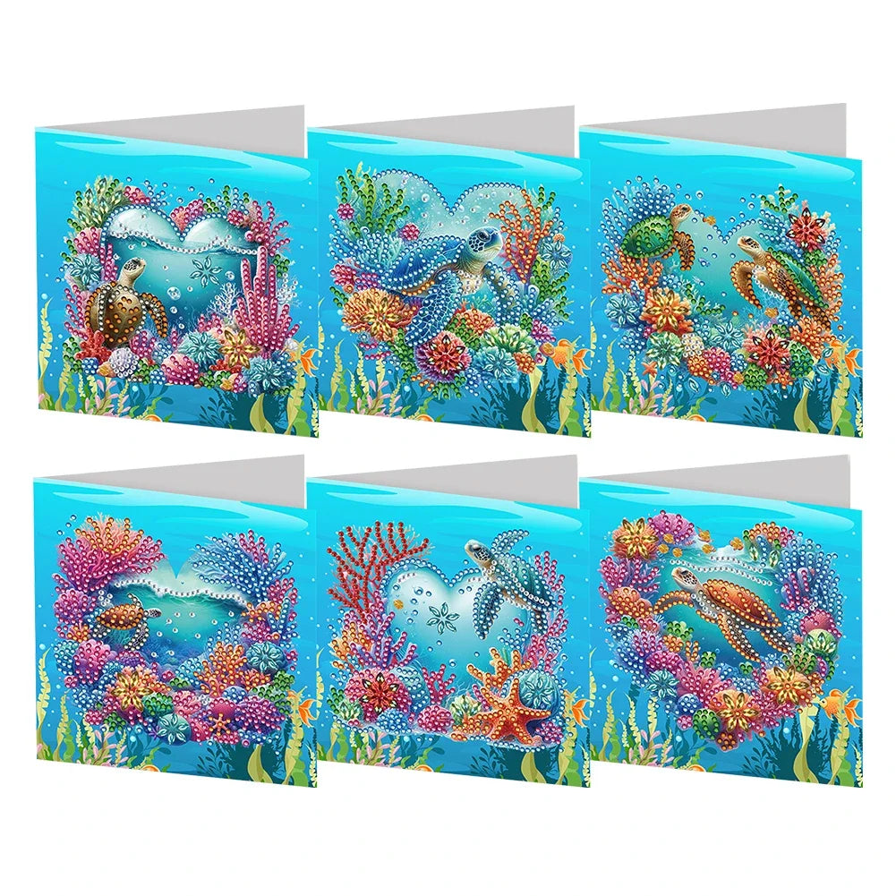 Various Cards | 6 Pieces | Diamond Painting