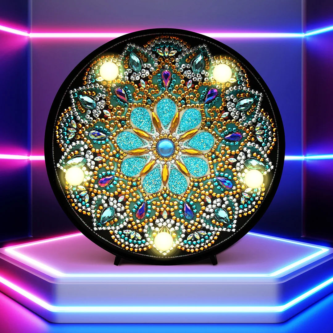 Mandala LED Night Light | Diamond Painting