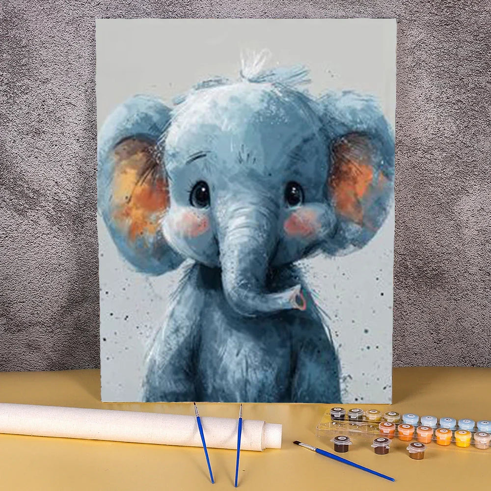 Elephant | Paint by Numbers