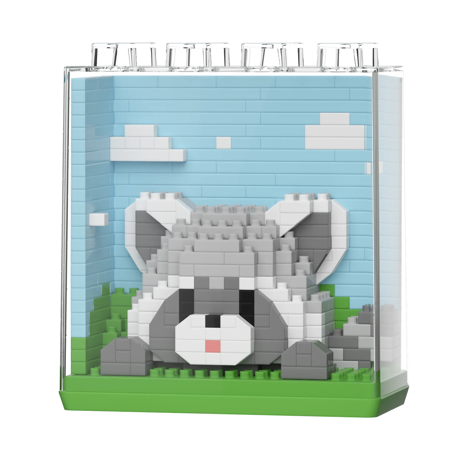 Animals in building block | construction bricks