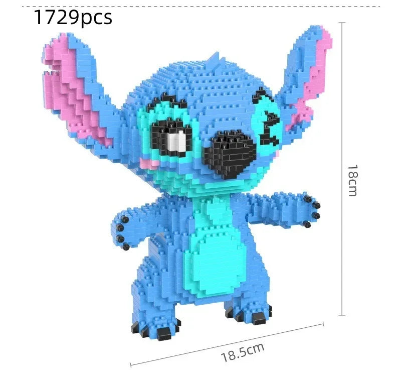 Blue Creature with a Wink | Building Blocks