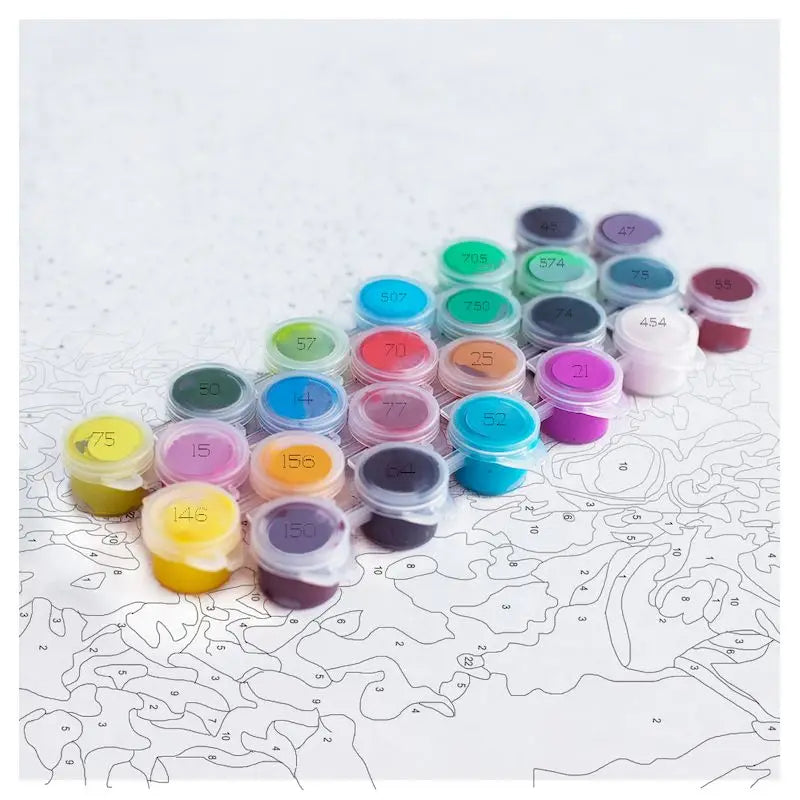 Woman with a Sea View | Paint by Numbers