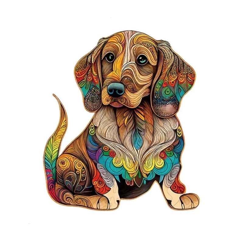 Beautiful Dog | Wooden Puzzle