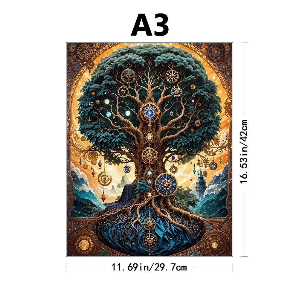 Unique Tree | Wooden Puzzle