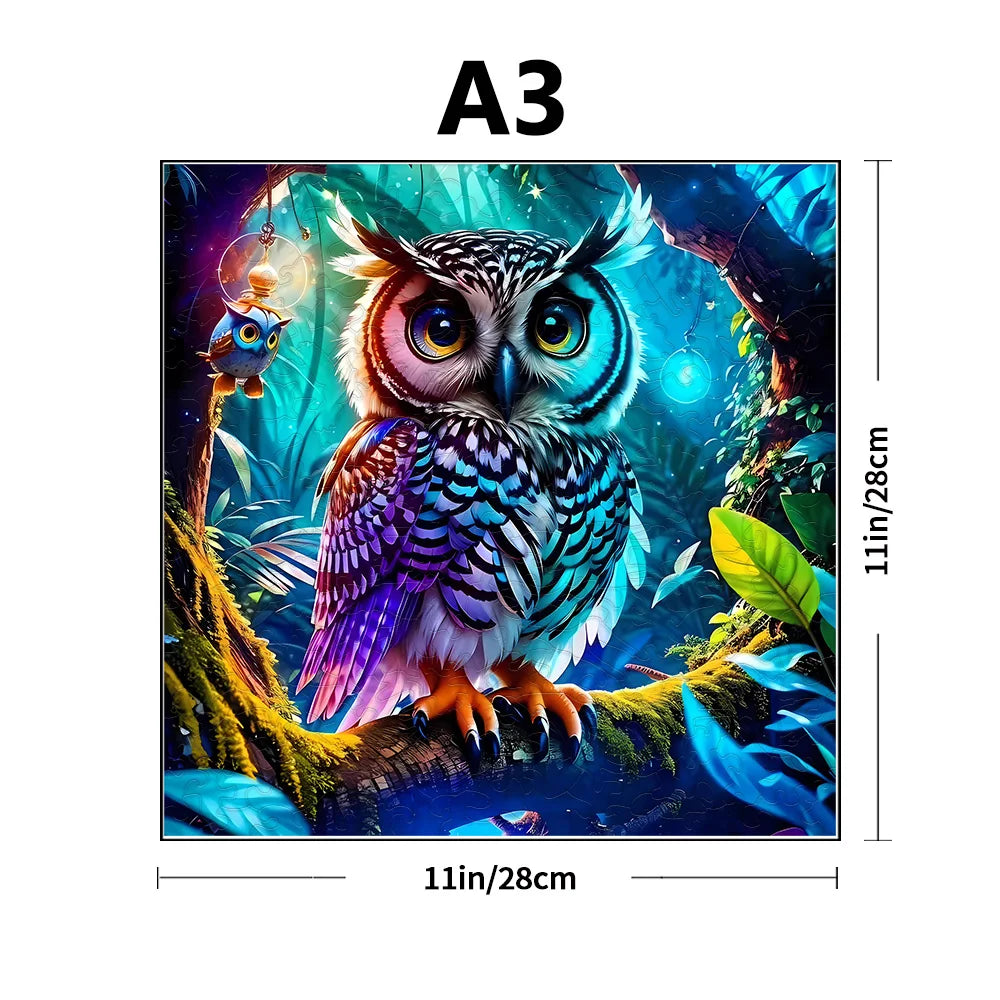 Owl in Tree | Wooden Puzzle