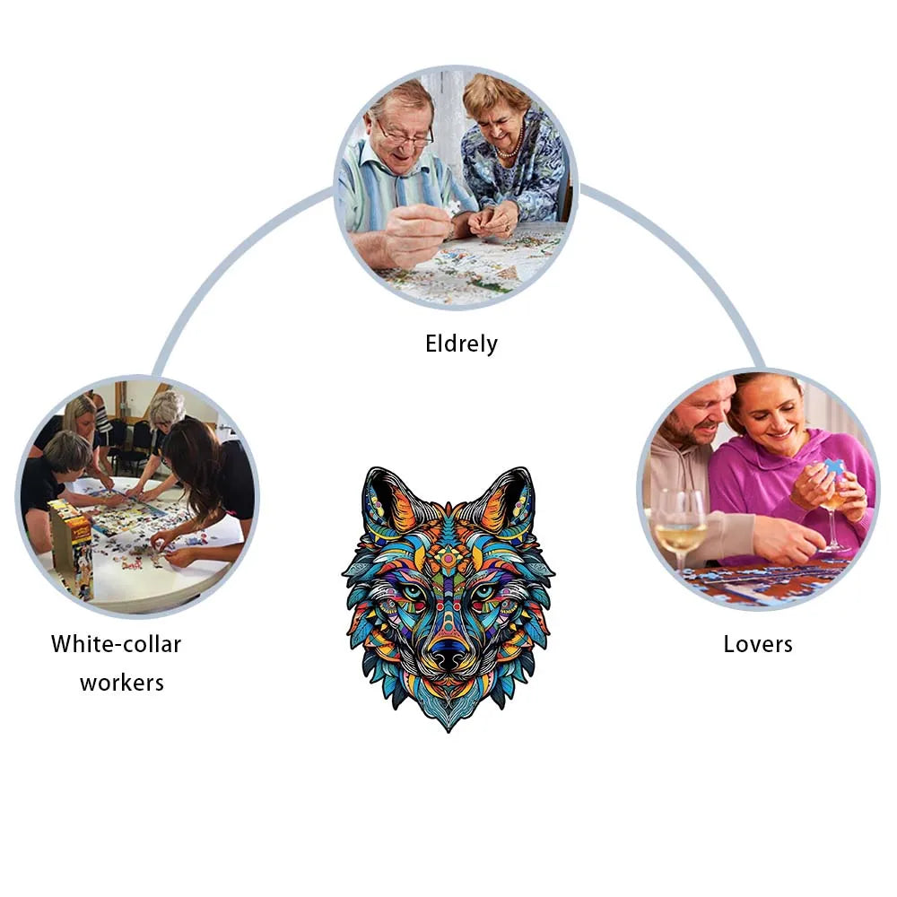 Wolf | Wooden Puzzle