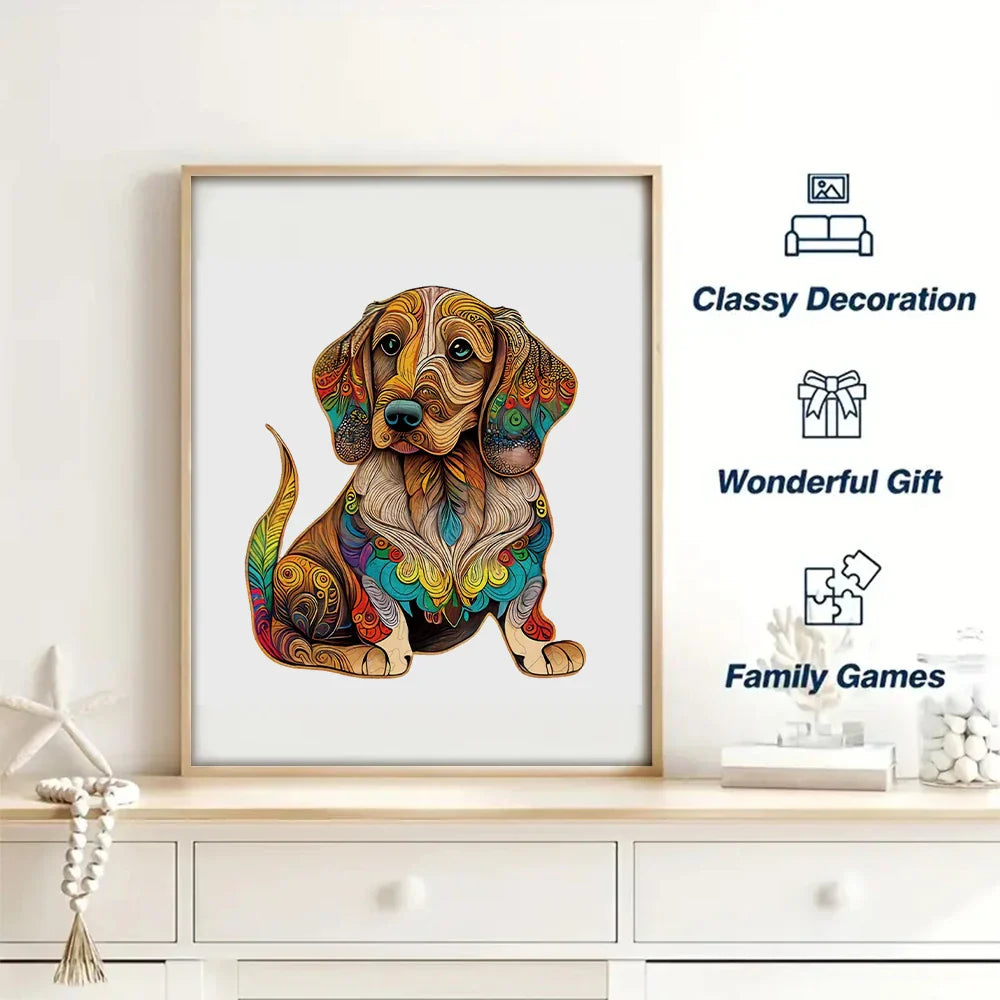 Beautiful Dog | Wooden Puzzle