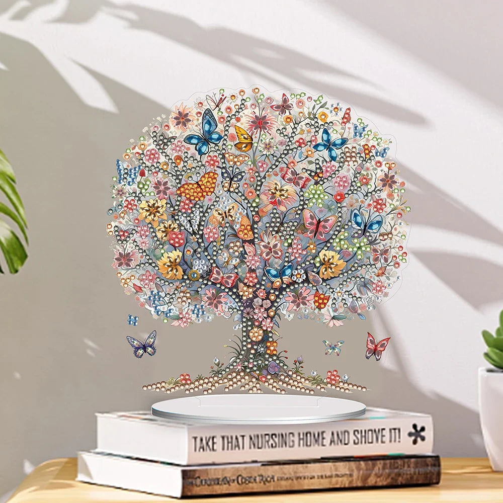 5D Butterfly Tree | Diamond Painting