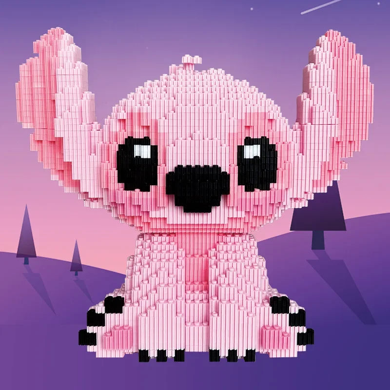 Pink Ceramic Building Blocks