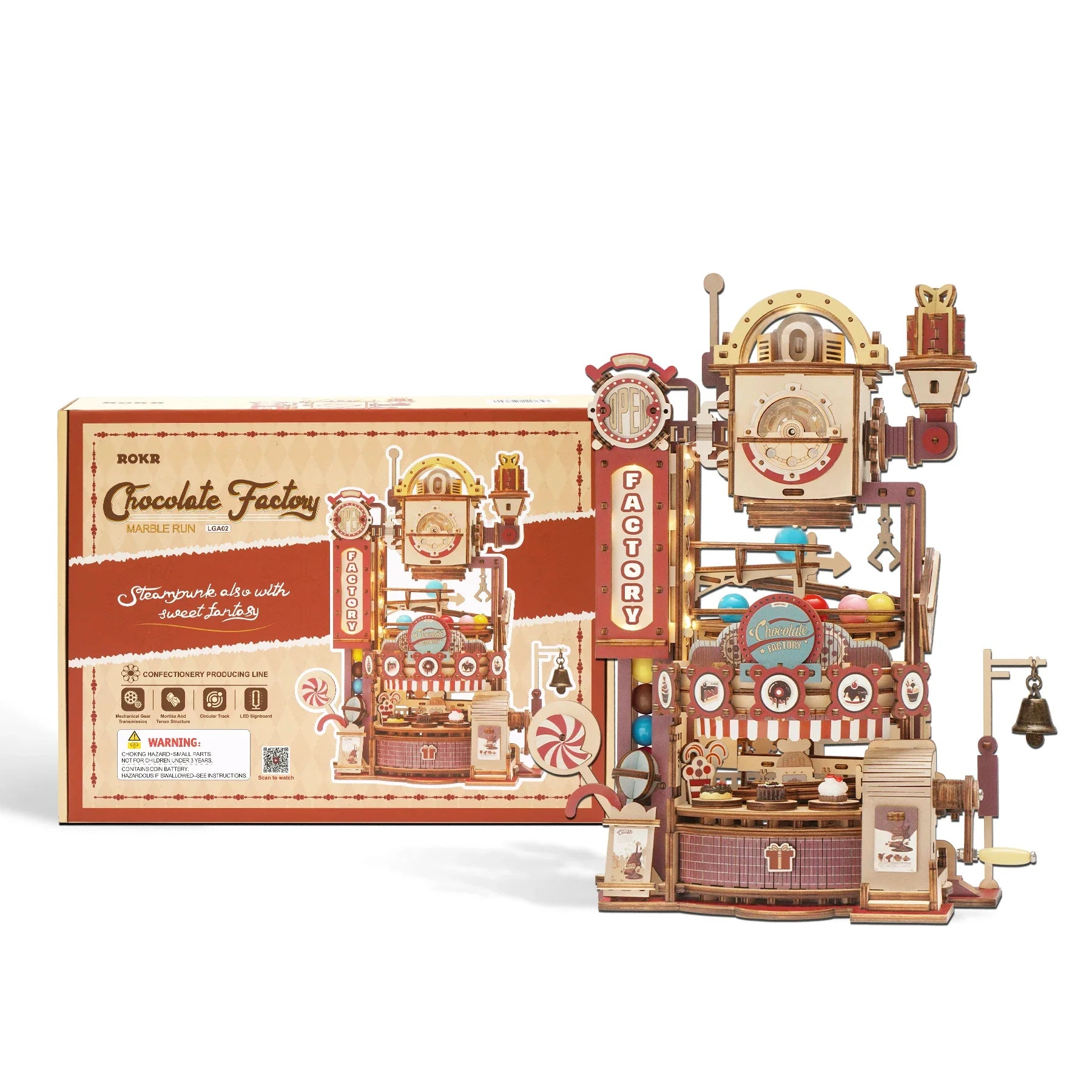 Chocolate Factory | Wooden Building Kits