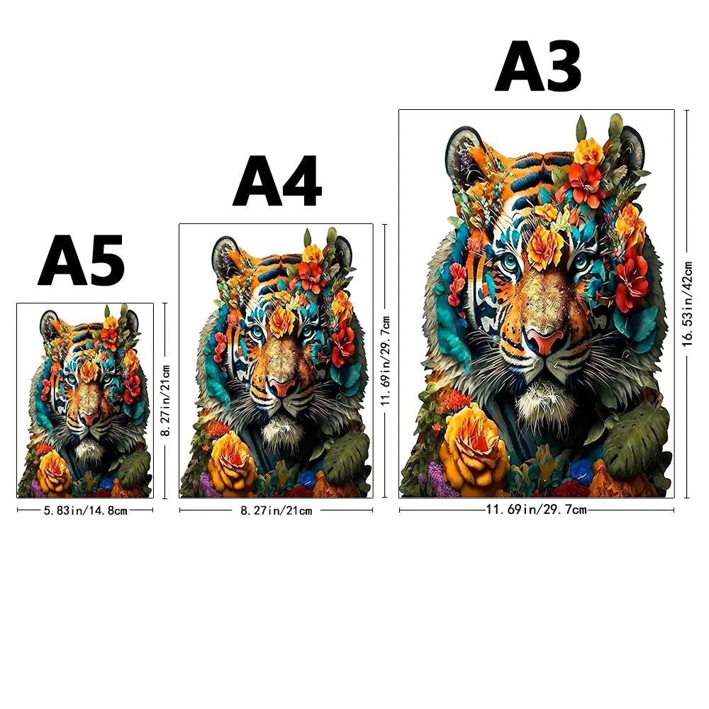 Tiger | Wooden Puzzle