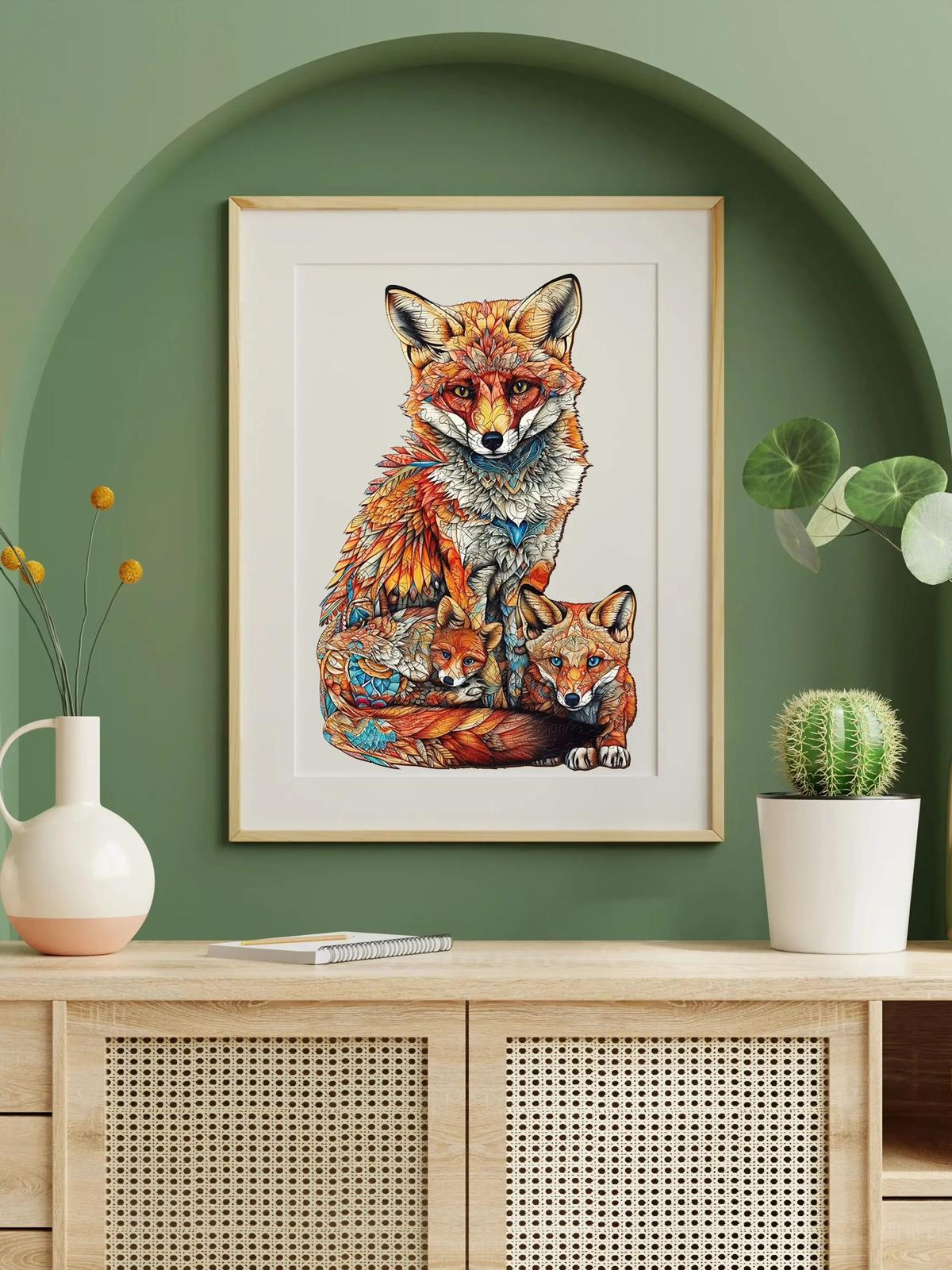 Your Little Foxes | Wooden Puzzle