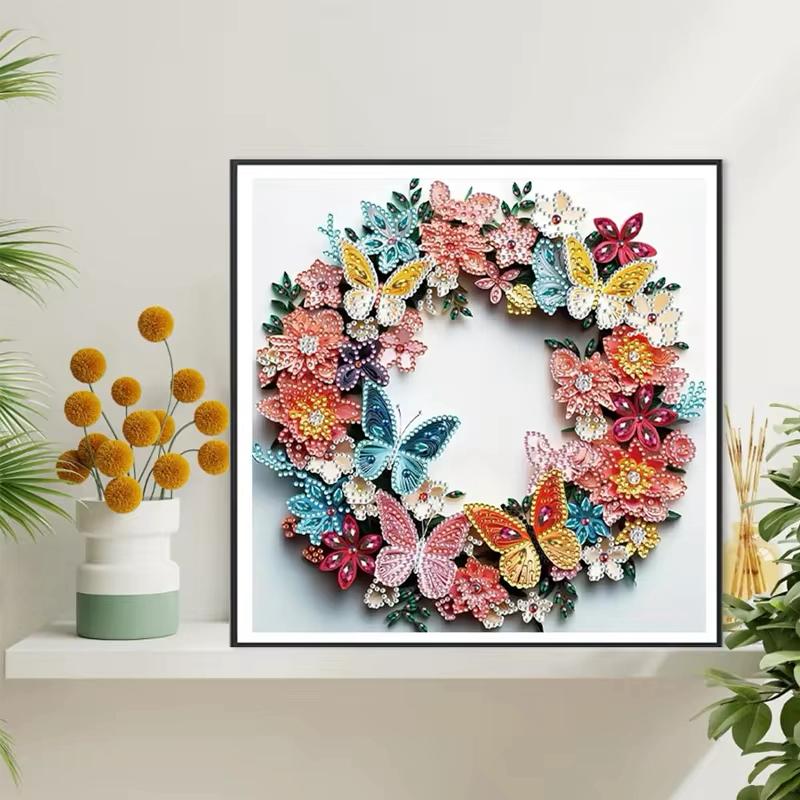 Flowers Wreath | Diamond Painting