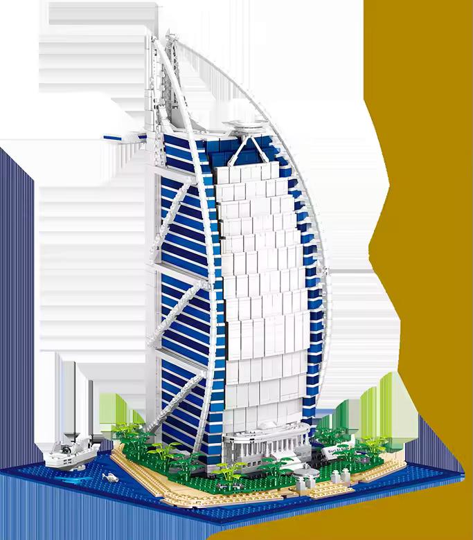 Burj Al Arab Hotel | Building Blocks