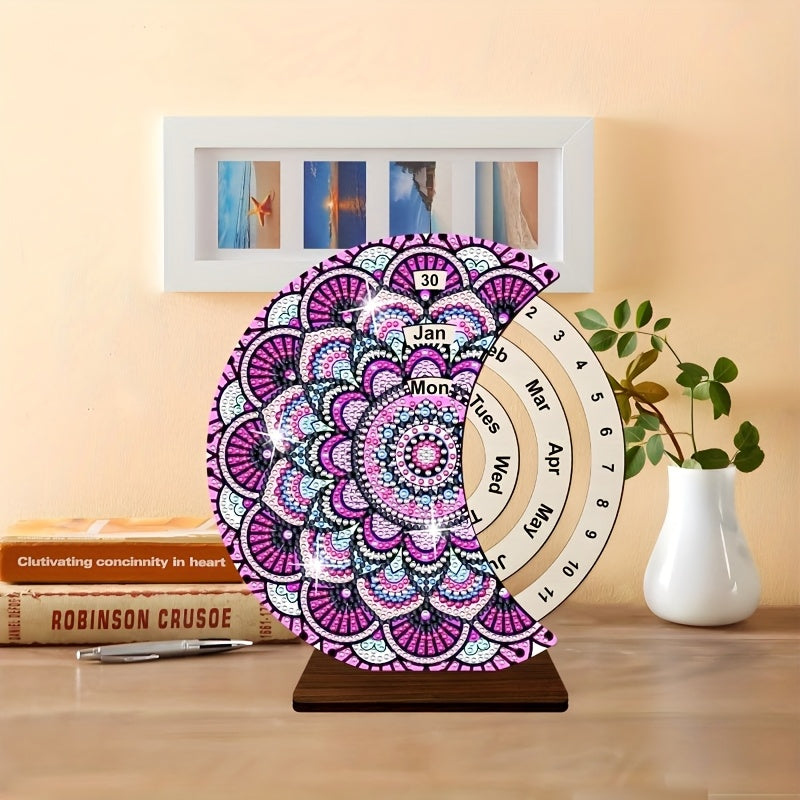 Purple Mandela | Calendar | Diamond Painting