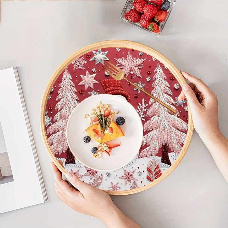 Snowman | Tray | Diamond Painting
