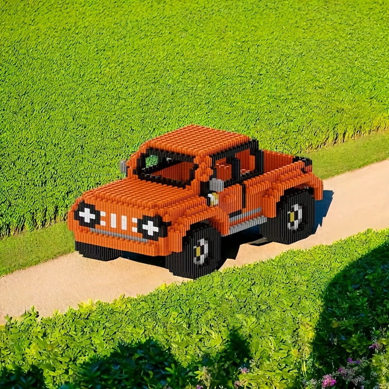 Orange Truck | Building Blocks