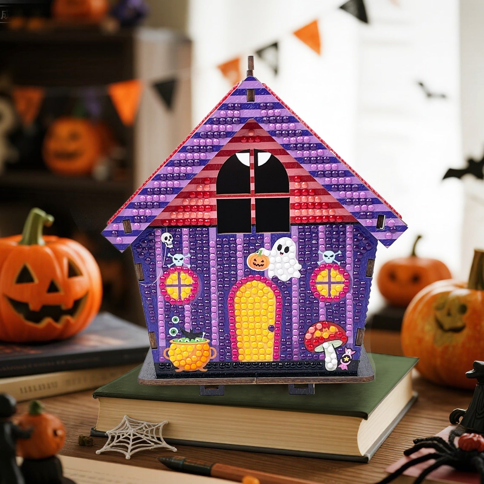 Halloween House | Hanger | Diamond Painting