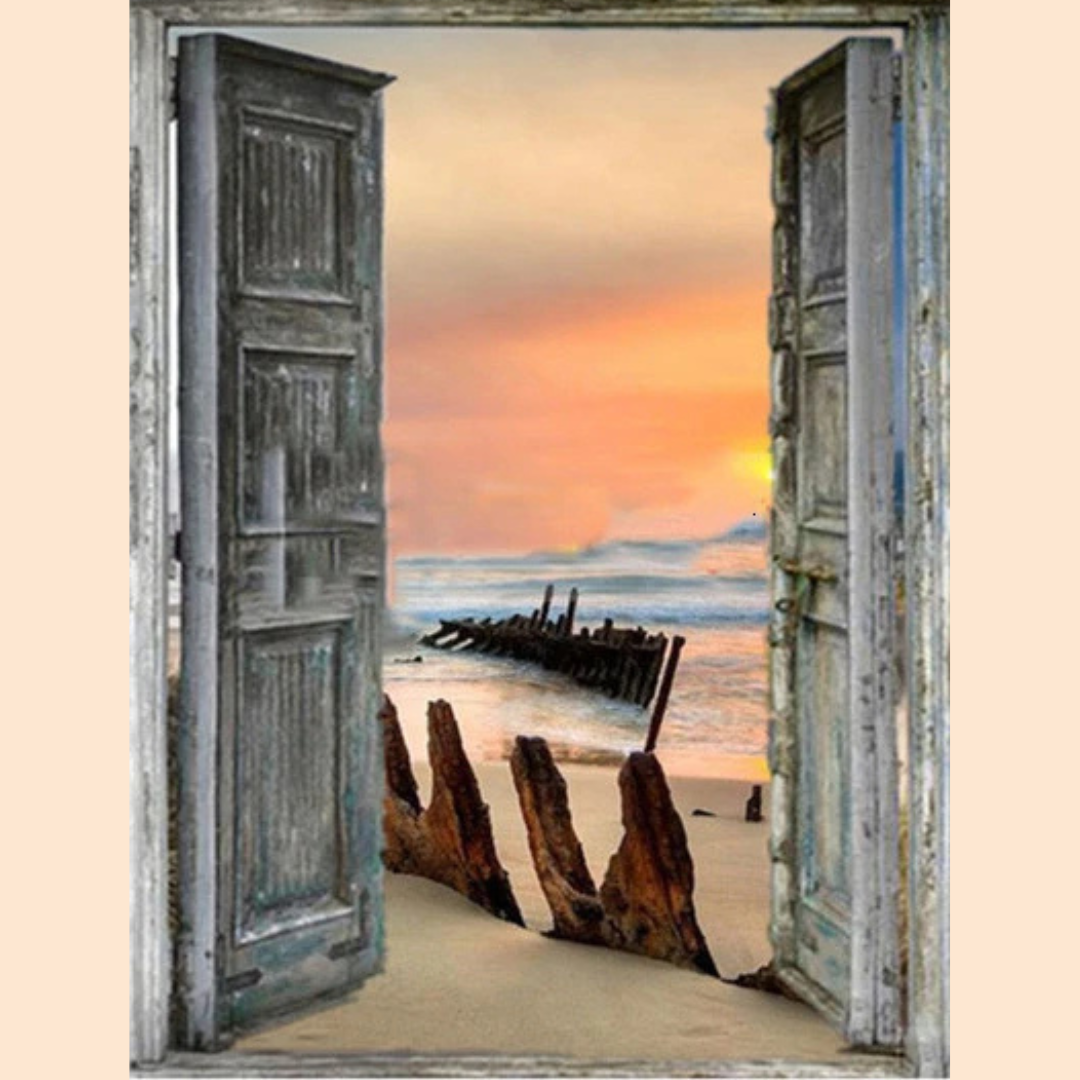 Sunset at the Quay | Diamond Painting