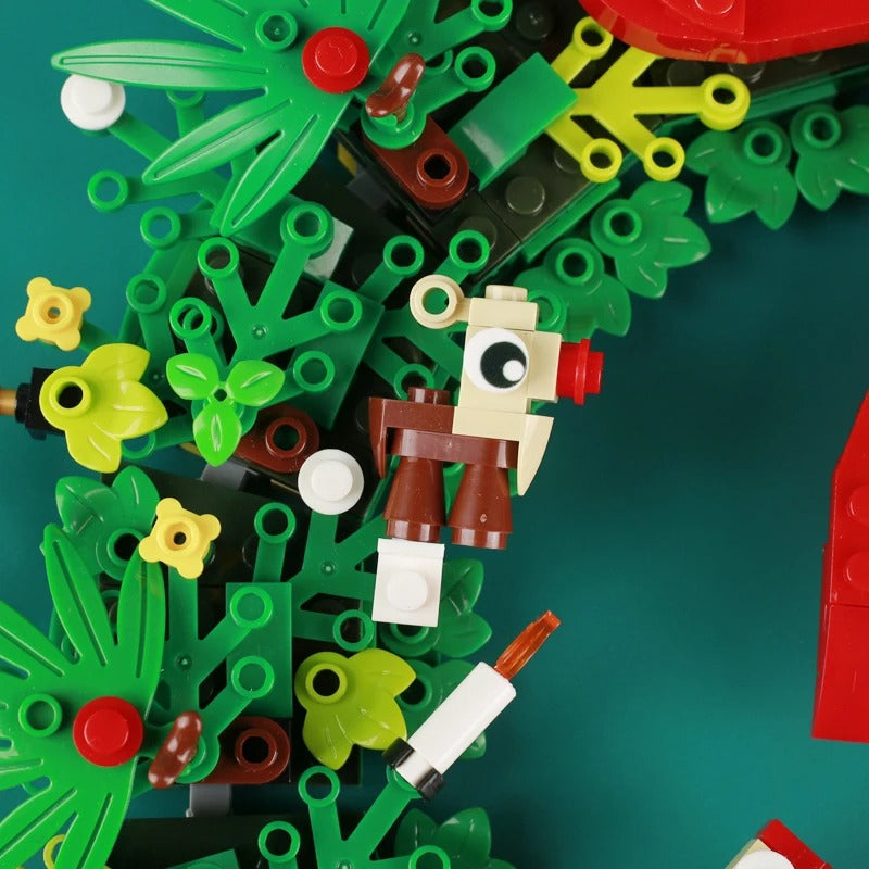 Christmas Wreath | Building Bricks
