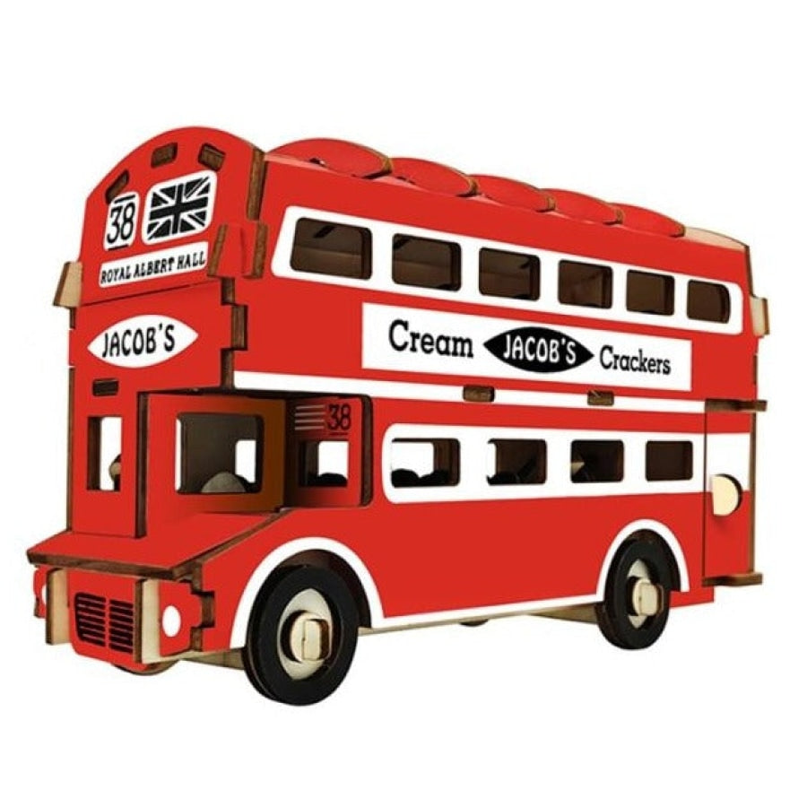 Double-Decker Bus | Wooden Construction Kits