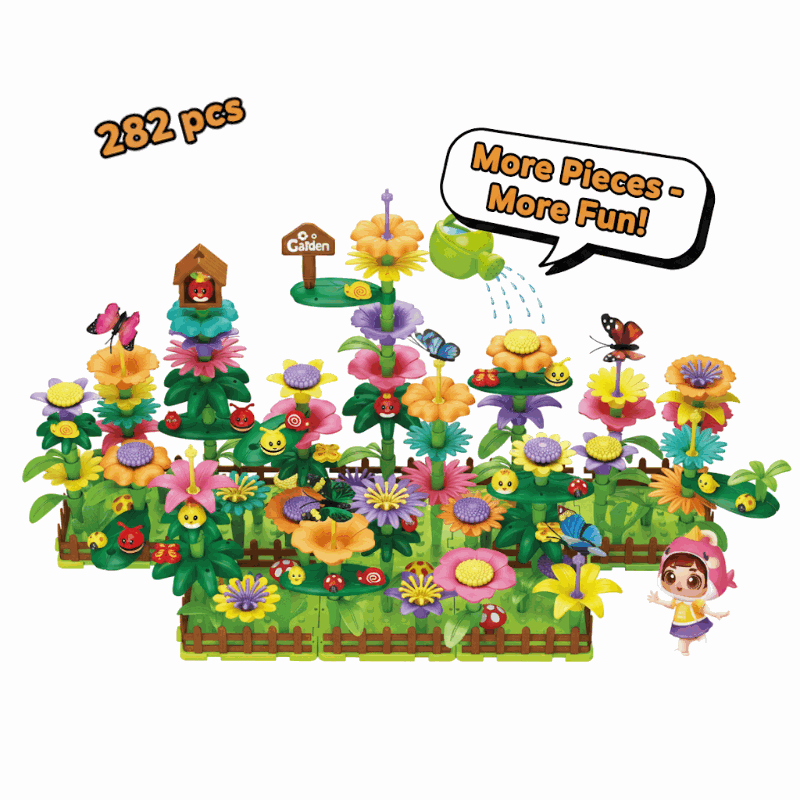 Educational Garden Building Flower Toys