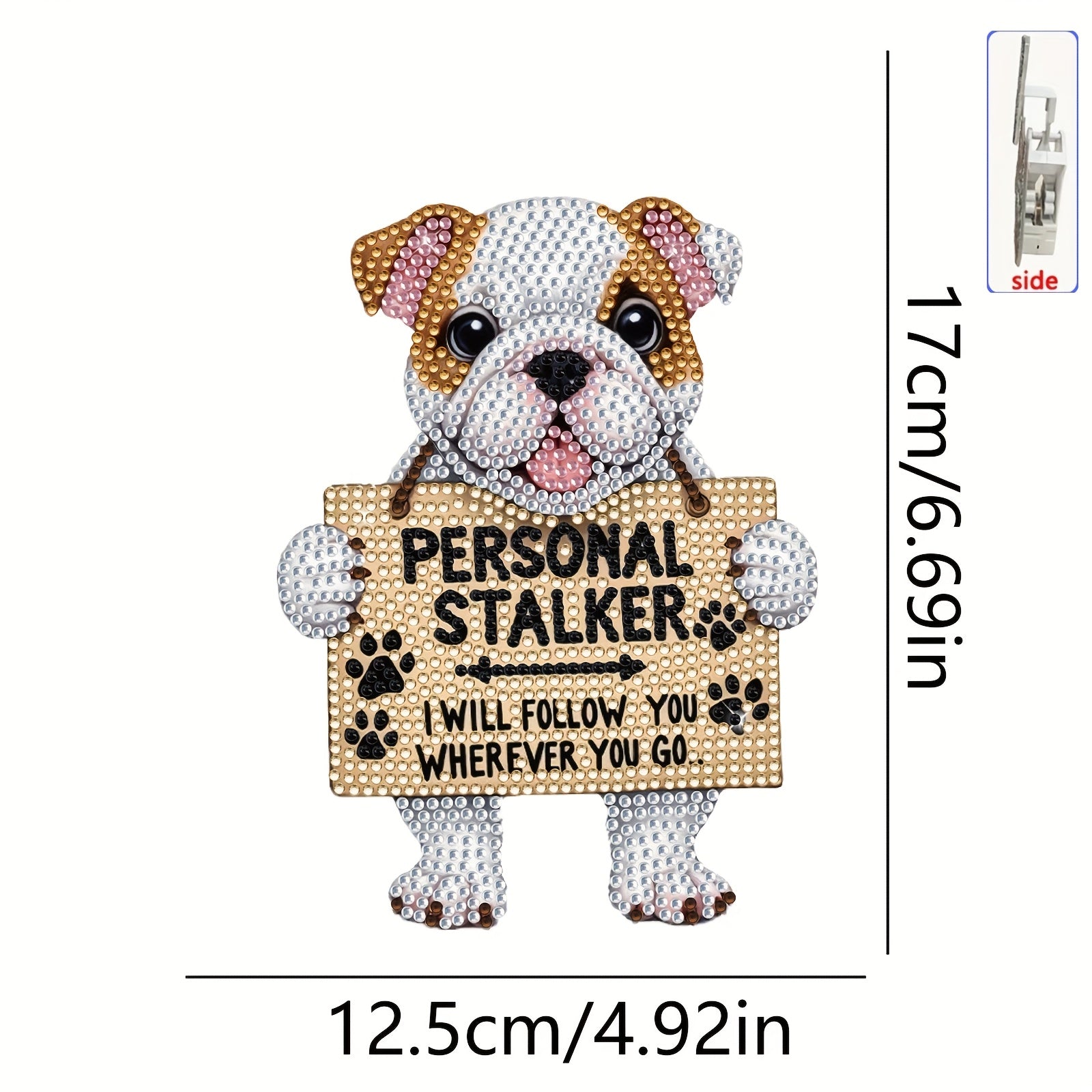 Moving dog | Diamond painting