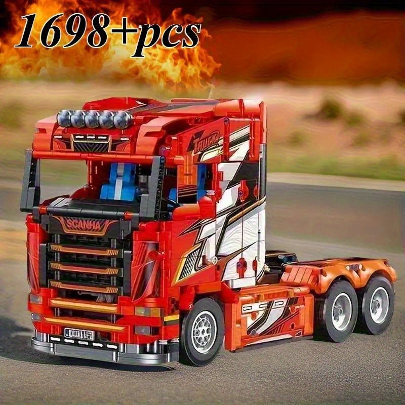 MEGA Rode Truck | Building Blocks