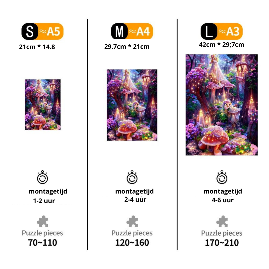 Fantasy World | Wooden Puzzle