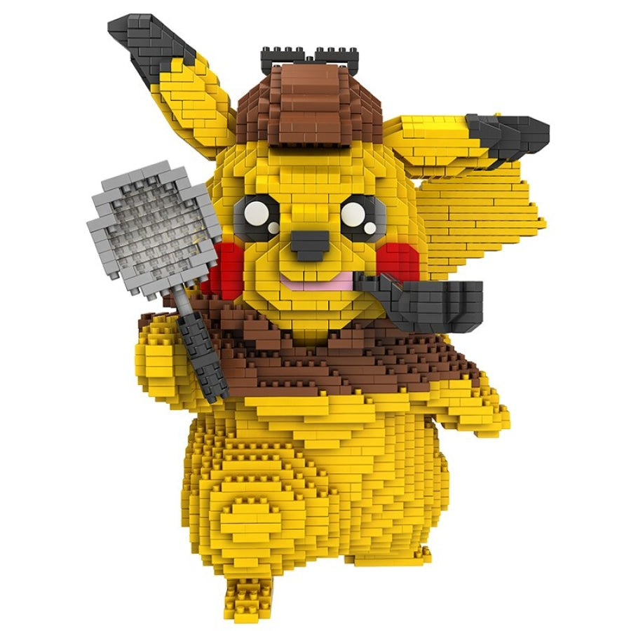 Yellow Lightning Beast Detective | Building Blocks
