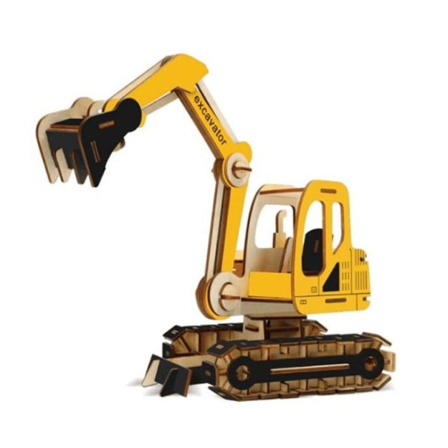 Excavator | Wooden Construction Kits