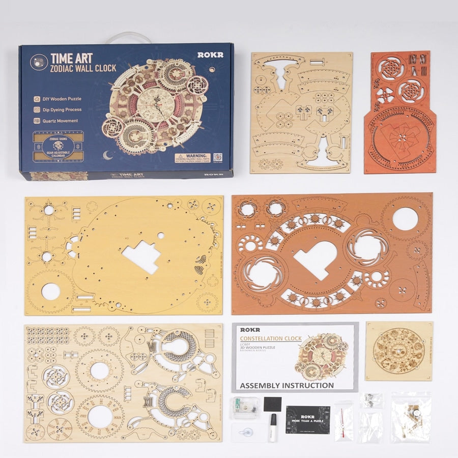 Classic Clock | Wooden Construction Kits