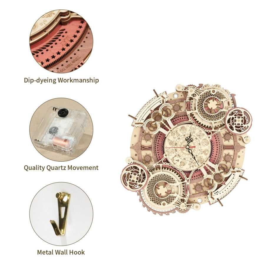 Classic Clock | Wooden Construction Kits