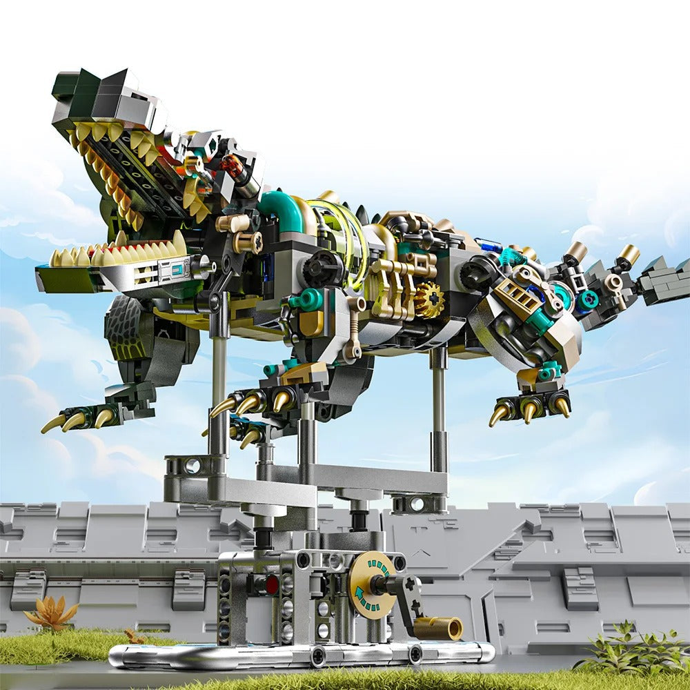 Moving Crocodile | Building Blocks